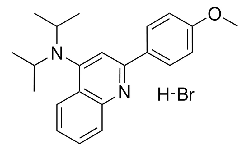 Sigma-Aldrich N,N-DIISOPROPYL-2-(4-METHOXYPHENYL)-4-QUINOLINAMINE HYDROBROMIDE,AldrichCPR