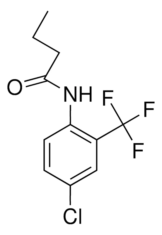 Sigma-Aldrich 4'-CHLORO-2'-(TRIFLUOROMETHYL)BUTYRANILIDE,AldrichCPR