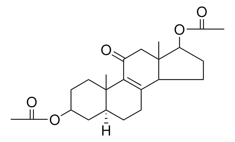 Sigma-Aldrich 11-OXO-5-ALPHA-ANDROST-8-ENE-3-BETA,17-BETA-DIYL DIACETATE,AldrichCPR