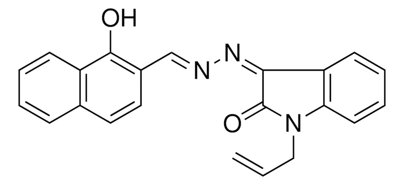 Sigma-Aldrich 1-ALLYL-3-((1-HO-NAPHTHALEN-2-YLMETHYLENE)-HYDRAZONO)-1,3-DIHYDRO-INDOL-2-ONE,AldrichCPR