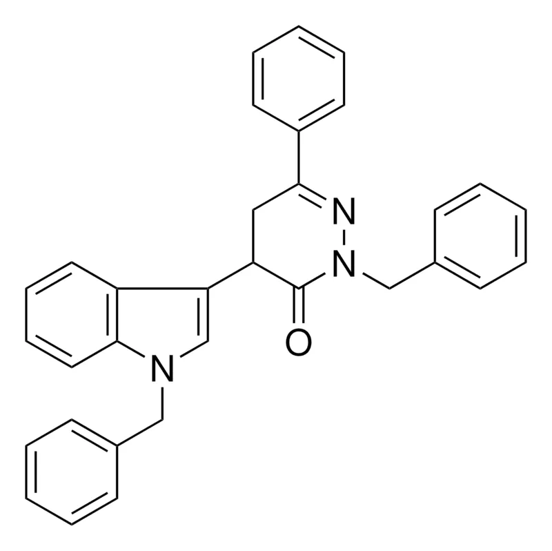 Sigma-Aldrich 2-BENZYL-4-(1-BENZYL-1H-INDOL-3-YL)-6-PHENYL-4,5-DIHYDRO-2H-PYRIDAZIN-3-ONE，AldrichCPR