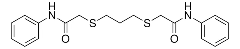 Sigma-Aldrich N-PHENYL-2-(3-PHENYLCARBAMOYLMETHYLSULFANYL-PROPYLSULFANYL)-ACETAMIDE，AldrichCPR