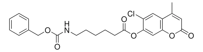 Sigma-Aldrich 6-BENZYLOXYCARBONYLAMINO-HEXANOIC ACID 6-CL-4-METHYL-2-OXO-2H-CHROMEN-7-YL ESTER,AldrichCPR