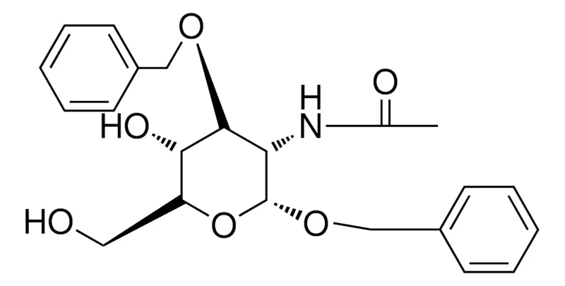 Sigma-Aldrich N-(2,4-BIS-BENZYLOXY-5-HYDROXY-6-HYDROXYMETHYL-TETRAHYDRO-PYRAN-3-YL)-ACETAMIDE，AldrichCPR