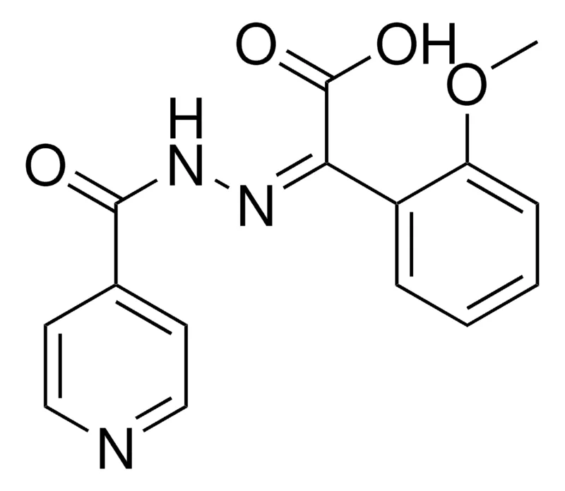 Sigma-Aldrich (ISONICOTINOYLHYDRAZONO)(2-METHOXYPHENYL)ACETIC ACID,AldrichCPR