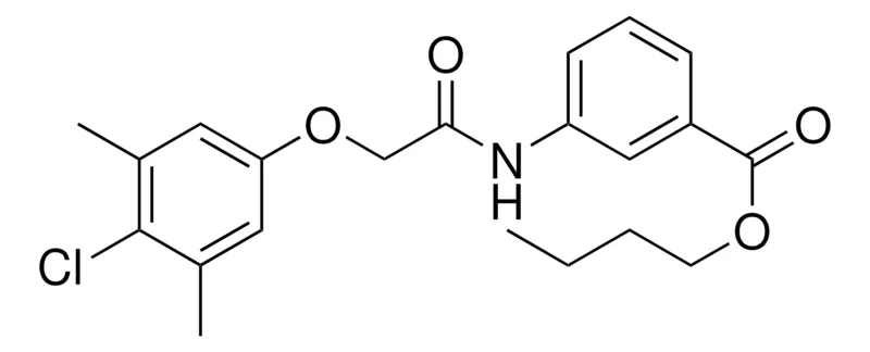 Sigma-Aldrich 3-(2-(4-CHLORO-3,5-DIMETHYL-PHENOXY)-ACETYLAMINO)-BENZOIC ACID BUTYL ESTER，AldrichCPR