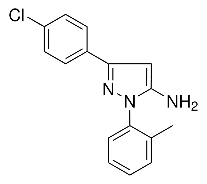 Sigma-Aldrich 3-(4-CHLOROPHENYL)-1-(2-METHYLPHENYL)-1H-PYRAZOL-5-AMINE,AldrichCPR