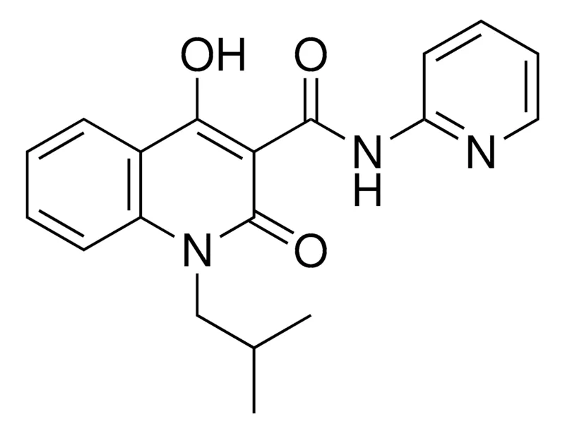 Sigma-Aldrich 4-HYDROXY-1-ISOBUTYL-2-OXO-N-(2-PYRIDINYL)-1,2-DIHYDRO-3-QUINOLINECARBOXAMIDE,AldrichCPR