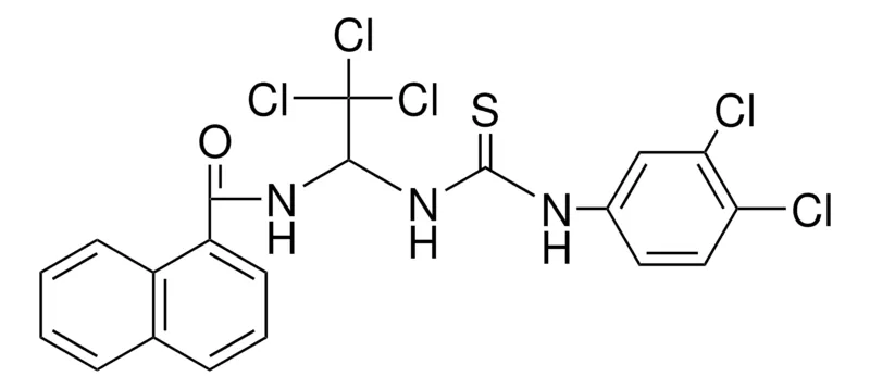 Sigma-Aldrich NAPHTHALENE-CARBOXYLIC ACID (TRICHLORO-1-(3-(DICHLORO-PH)-THIOUREIDO)-ET)-AMIDE,AldrichCPR