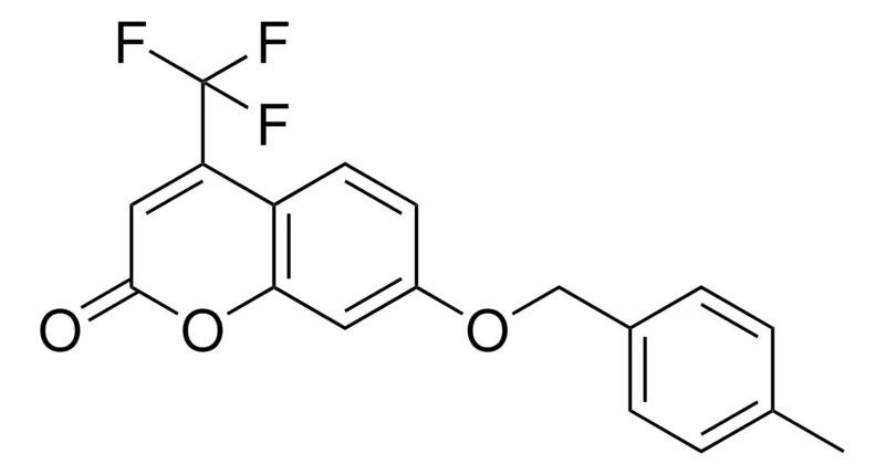 Sigma-Aldrich 7-(4-METHYL-BENZYLOXY)-4-TRIFLUOROMETHYL-CHROMEN-2-ONE,AldrichCPR