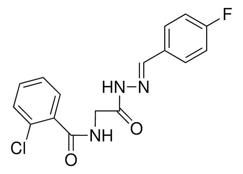 Sigma-Aldrich 2-CHLOROHIPPURIC (4-FLUOROBENZYLIDENE)HYDRAZIDE,AldrichCPR