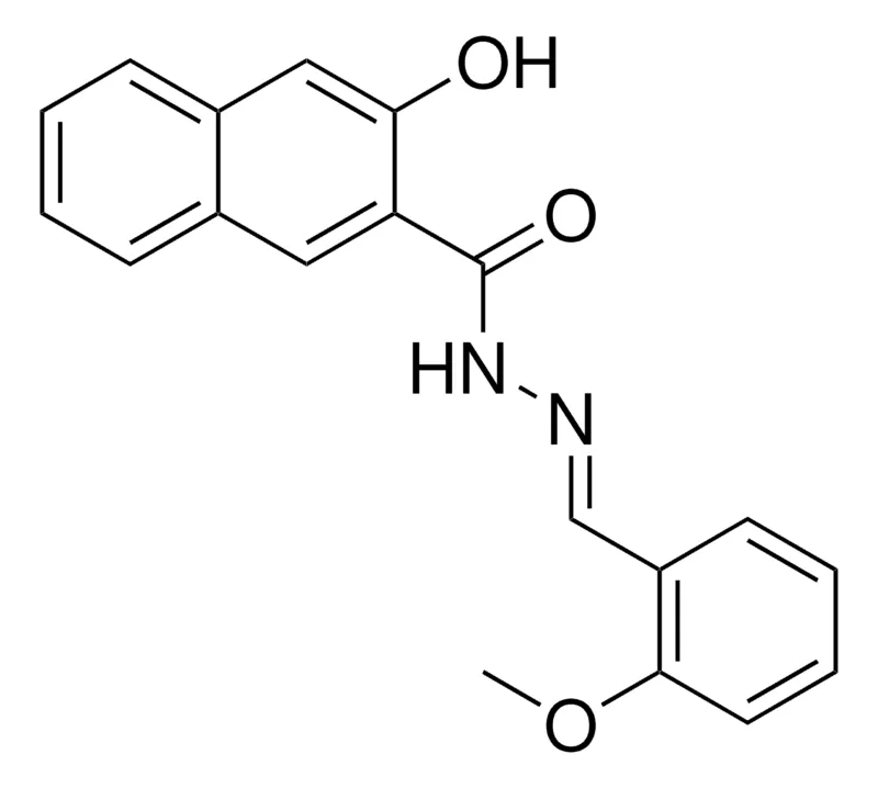 Sigma-Aldrich 3-HYDROXY-NAPHTHALENE-2-CARBOXYLIC ACID (2-METHOXY-BENZYLIDENE)-HYDRAZIDE,AldrichCPR
