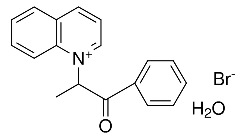 Sigma-Aldrich 1-(1-METHYL-2-OXO-PHENYL-ETHYL)-QUINOLINIUM, BROMIDE HYDRATE,AldrichCPR