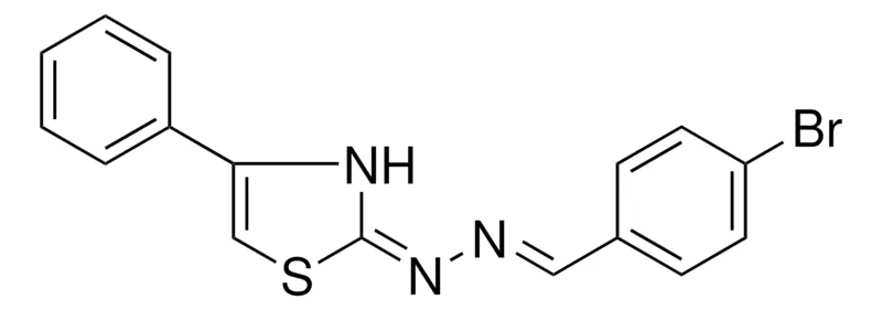 Sigma-Aldrich N-(4-BROMO-BENZYLIDENE)-N'-(4-PHENYL-3H-THIAZOL-2-YLIDENE)-HYDRAZINE,AldrichCPR