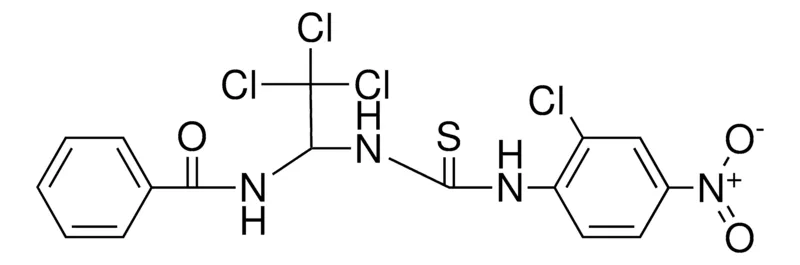 Sigma-Aldrich N-(2,2,2-TRICHLORO-1-(3-(2-CHLORO-4-NITRO-PHENYL)-THIOUREIDO)-ETHYL)-BENZAMIDE,AldrichCPR