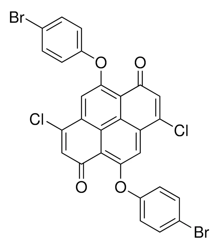 Sigma-Aldrich 5,10-BIS-(4-BROMO-PHENOXY)-3,8-DICHLORO-PYRENE-1,6-DIONE,AldrichCPR