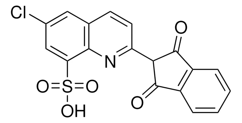 Sigma-Aldrich 6-CHLORO-2-(1,3-DIOXO-2,3-DIHYDRO-1H-INDEN-2-YL)-8-QUINOLINESULFONIC ACID,AldrichCPR