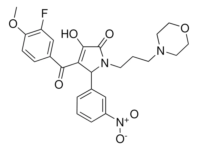 Sigma-Aldrich 4-(3-FLUORO-4-METHOXYBENZOYL)-3-HYDROXY-1-[3-(4-MORPHOLINYL)PROPYL]-5-(3-NITROPHENYL)-1,5-DIHYDRO-2H-PYRROL-2-ONE，AldrichCPR