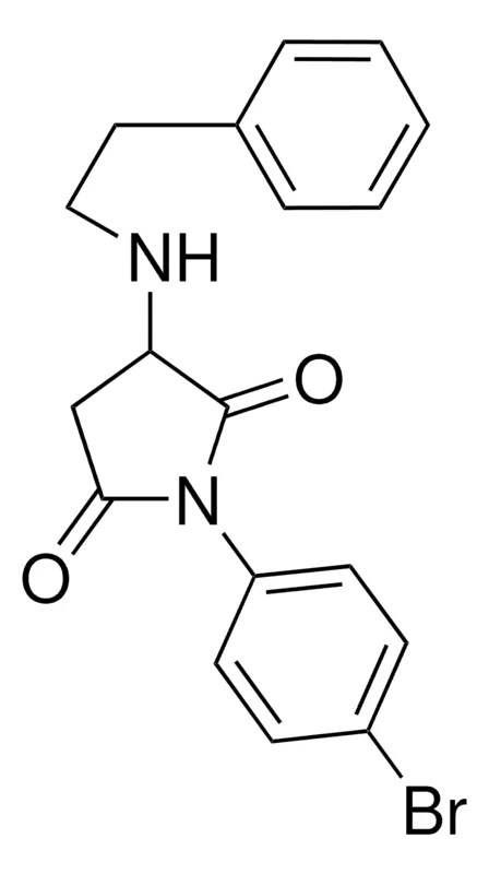 Sigma-Aldrich 1-(4-BROMOPHENYL)-3-(PHENETHYLAMINO)SUCCINIMIDE,AldrichCPR