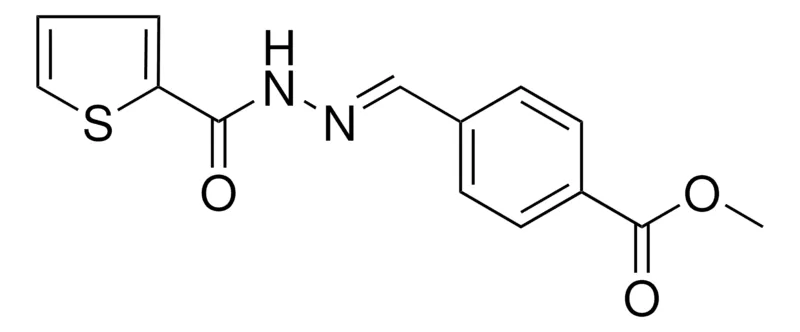Sigma-Aldrich 4-((THIOPHENE-2-CARBONYL)-HYDRAZONOMETHYL)-BENZOIC ACID METHYL ESTER,AldrichCPR