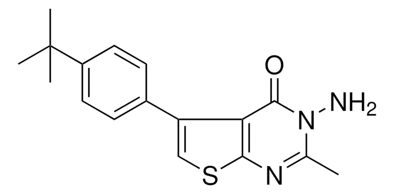 Sigma-Aldrich 3-AMINO-5-(4-TERT-BUTYLPHENYL)-2-METHYLTHIENO(2,3-D)PYRIMIDIN-4(3H)-ONE,AldrichCPR