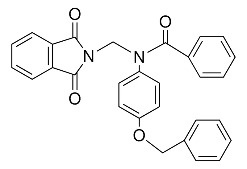 Sigma-Aldrich N-(4-BENZYLOXY-PHENYL)-N-(1,3-DIOXO-1,3-DIHYDRO-ISOINDOL-2-YLMETHYL)-BENZAMIDE,AldrichCPR