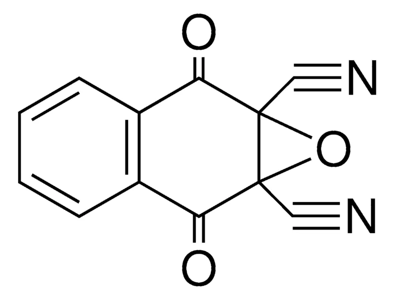 Sigma-Aldrich 2,7-DIOXO-2,7-DIHYDRO-1-OXA-CYCLOPROPA(B)NAPHTHALENE-1A,7A-DICARBONITRILE,AldrichCPR