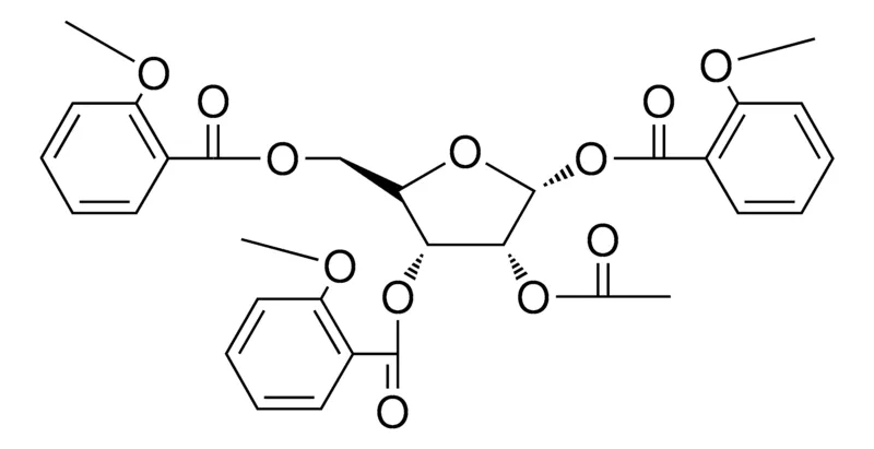 Sigma-Aldrich 2-O-ACETYL-1,3,5-TRIS-O-(2-METHOXYBENZOYL)-ALPHA-D-RIBOFURANOSE,AldrichCPR