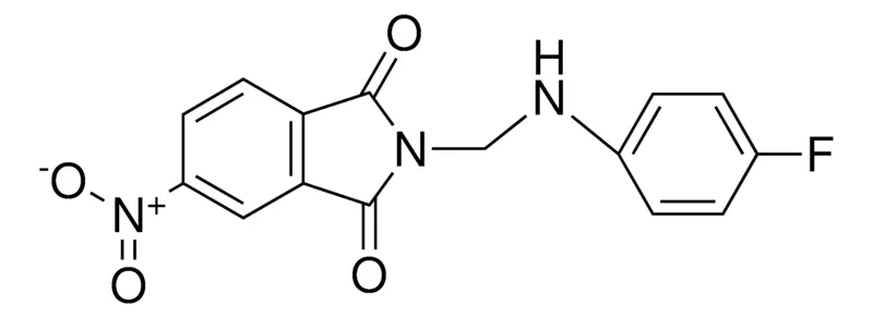 Sigma-Aldrich 2-((4-FLUORO-PHENYLAMINO)-METHYL)-5-NITRO-ISOINDOLE-1,3-DIONE,AldrichCPR