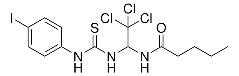 Sigma-Aldrich PENTANOIC ACID (2,2,2-TRICHLORO-1-(3-(4-IODO-PHENYL)-THIOUREIDO)-ETHYL)-AMIDE,AldrichCPR
