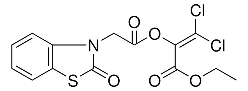 Sigma-Aldrich 3,3-DICHLORO-2-((2-OXO-BENZOTHIAZOL-3-YL)-ACETOXY)-ACRYLIC ACID ETHYL ESTER,AldrichCPR