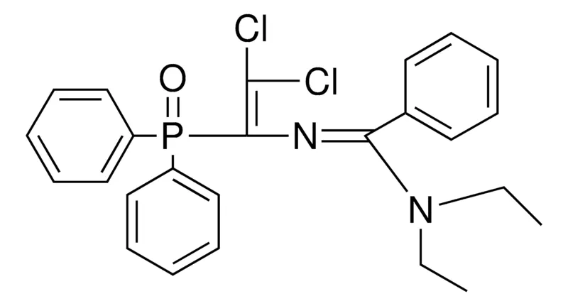 Sigma-Aldrich N'-(2,2-DICHLORO-1-(DIPHENYL-PHOSPHINOYL)-VINYL)-N,N-DIETHYL-BENZAMIDINE，AldrichCPR