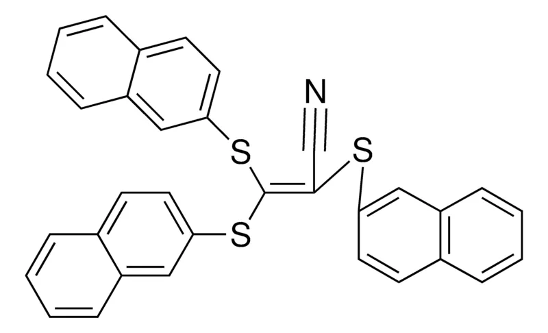 Sigma-Aldrich 2,3,3-TRIS(2-NAPHTHYLTHIO)ACRYLONITRILE,AldrichCPR