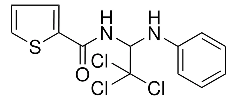Sigma-Aldrich THIOPHENE-2-CARBOXYLIC ACID (2,2,2-TRICHLORO-1-PHENYLAMINO-ETHYL)-AMIDE,AldrichCPR