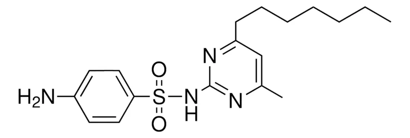 Sigma-Aldrich N1-(4-HEPTYL-6-METHYL-2-PYRIMIDINYL)SULFANILAMIDE,AldrichCPR