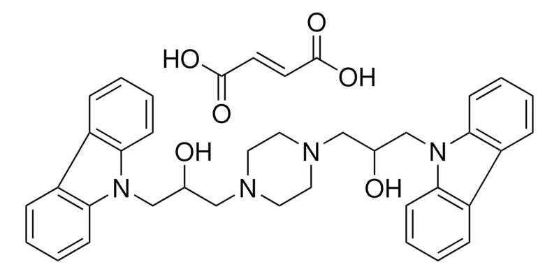 Sigma-Aldrich 3,3'-(PIPERAZINE-1,4-DIYL)BIS(1-(9H-CARBAZOL-9-YL)PROPAN-2-OL) FUMARATE,AldrichCPR