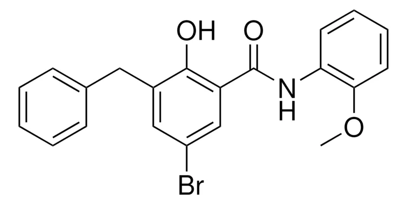 Sigma-Aldrich 3-BENZYL-5-BROMO-2-HYDROXY-N-(2-METHOXYPHENYL)BENZAMIDE,AldrichCPR