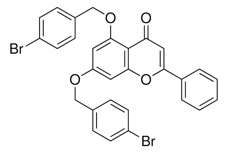 Sigma-Aldrich 5,7-BIS-(4-BROMO-BENZYLOXY)-2-PHENYL-CHROMEN-4-ONE,AldrichCPR