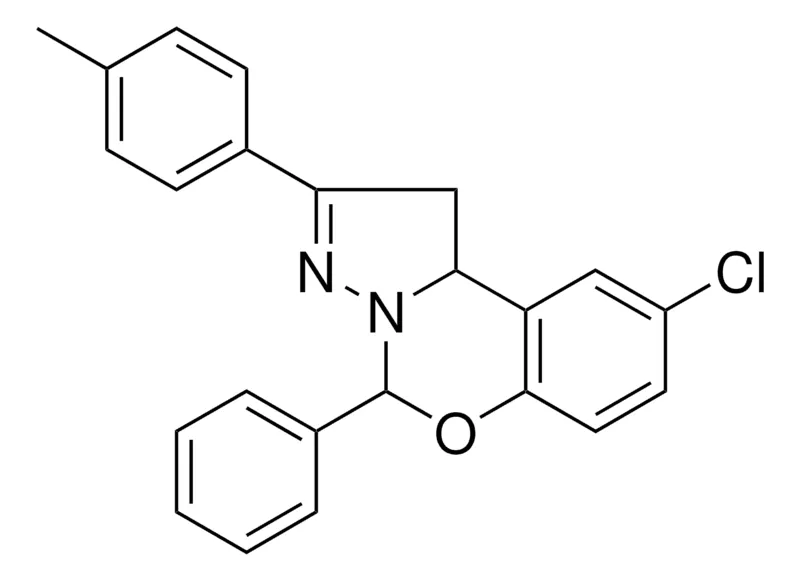 Sigma-Aldrich 8-CL-4-PHENYL-2-P-TOLYL-1,9B-DIHYDRO-5-OXA-3,3A-DIAZA-CYCLOPENTA(A)NAPHTHALENE，AldrichCPR