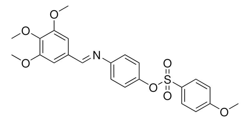 Sigma-Aldrich 4-MEO-BENZENESULFONIC ACID 4-((3,4,5-TRIMETHOXY-BENZYLIDENE)-AMINO)-PHENYL ESTER,AldrichCPR