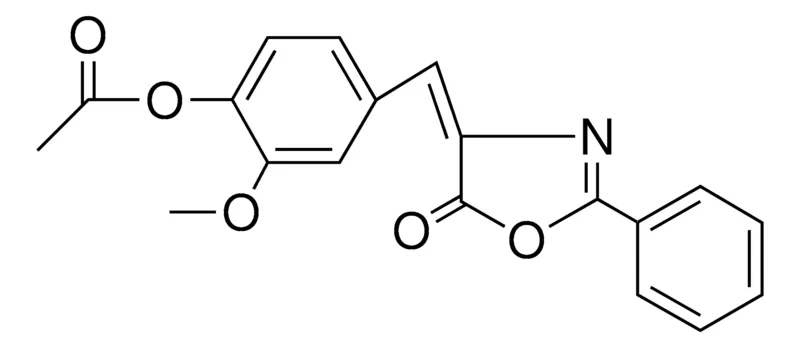 Sigma-Aldrich ACETIC ACID 2-METHOXY-4-(5-OXO-2-PHENYL-OXAZOL-4-YLIDENEMETHYL)-PHENYL ESTER,AldrichCPR