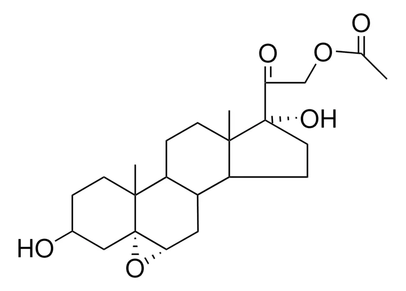 Sigma-Aldrich 5,6-ALPHA-EPOXY-3-BETA,17-ALPHA-DIHYDROXY-20-OXO-5-ALPHA-PREGNAN-21-YL ACETATE,AldrichCPR