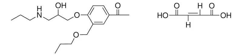 Sigma-Aldrich 1-(4-(HO-3-PROPYLAMINO-PROPOXY)-3-PROPOXYMETHYL-PH)-ETHANONE, BUT-ENEDIOIC ACID,AldrichCPR