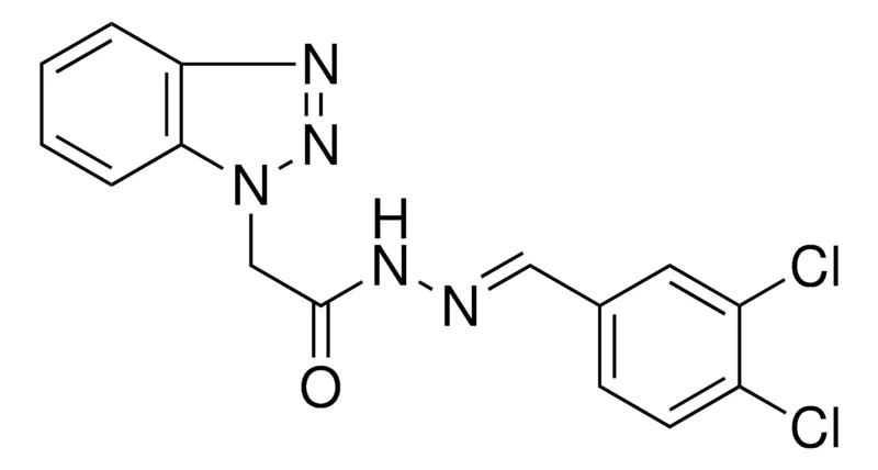Sigma-Aldrich 2-BENZOTRIAZOL-1-YL-ACETIC ACID (3,4-DICHLORO-BENZYLIDENE)-HYDRAZIDE,AldrichCPR