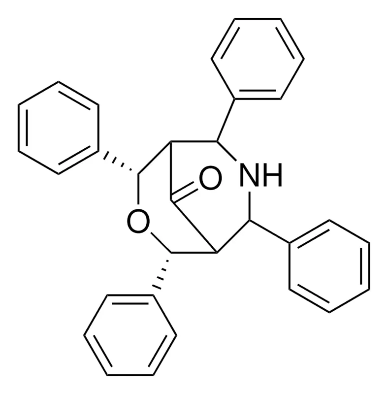 Sigma-Aldrich 2,4,6,8-TETRAPHENYL-3-OXA-7-AZA-BICYCLO(3.3.1)NONAN-9-ONE,AldrichCPR
