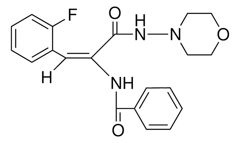 Sigma-Aldrich N-(2-(2-FLUORO-PHENYL)-1-(MORPHOLIN-4-YLCARBAMOYL)-VINYL)-BENZAMIDE,AldrichCPR
