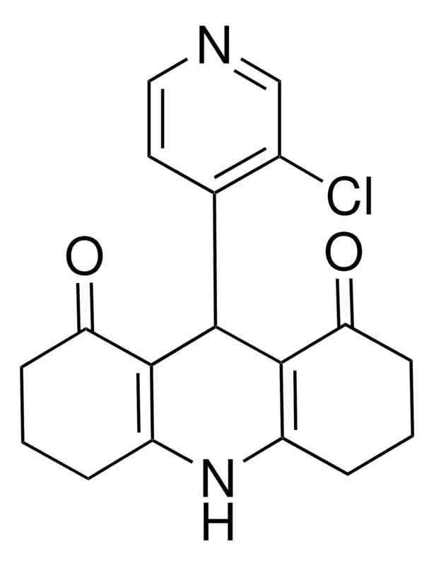 Sigma-Aldrich 9-(3-CHLORO-4-PYRIDINYL)-3,4,6,7,9,10-HEXAHYDRO-1,8(2H,5H)-ACRIDINEDIONE,AldrichCPR