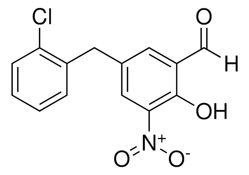 Sigma-Aldrich 5-(2-CHLOROBENZYL)-2-HYDROXY-3-NITROBENZALDEHYDE,AldrichCPR