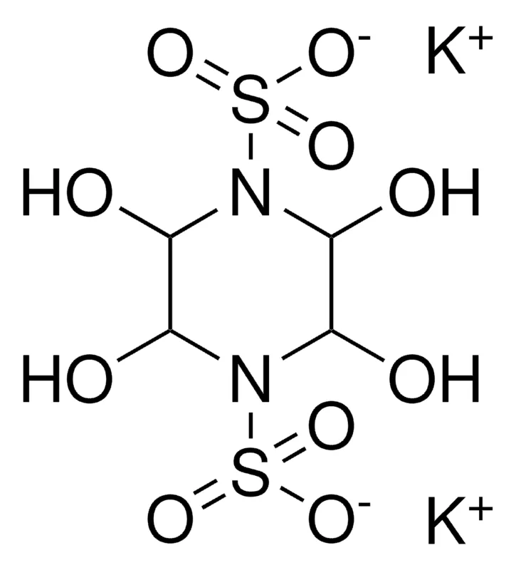 Sigma-Aldrich DIPOTASSIUM 2,3,5,6-TETRAHYDROXY-1,4-PIPERAZINEDISULFONATE,AldrichCPR