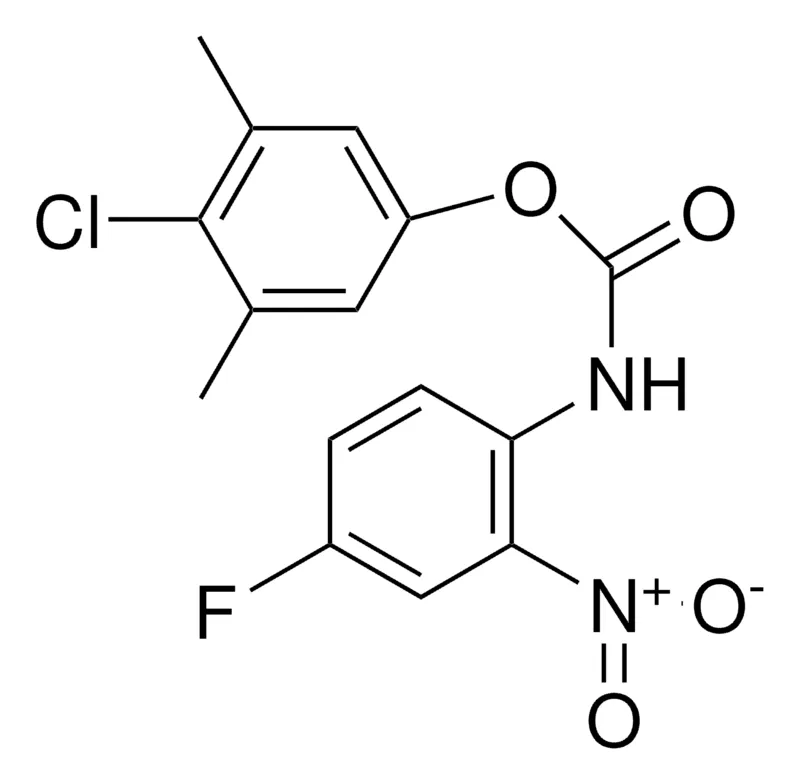 Sigma-Aldrich 4-CHLORO-3,5-DIMETHYLPHENYL N-(4-FLUORO-2-NITROPHENYL)CARBAMATE,AldrichCPR